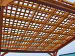 Lattice Roof for Pressure Treated Pergolas