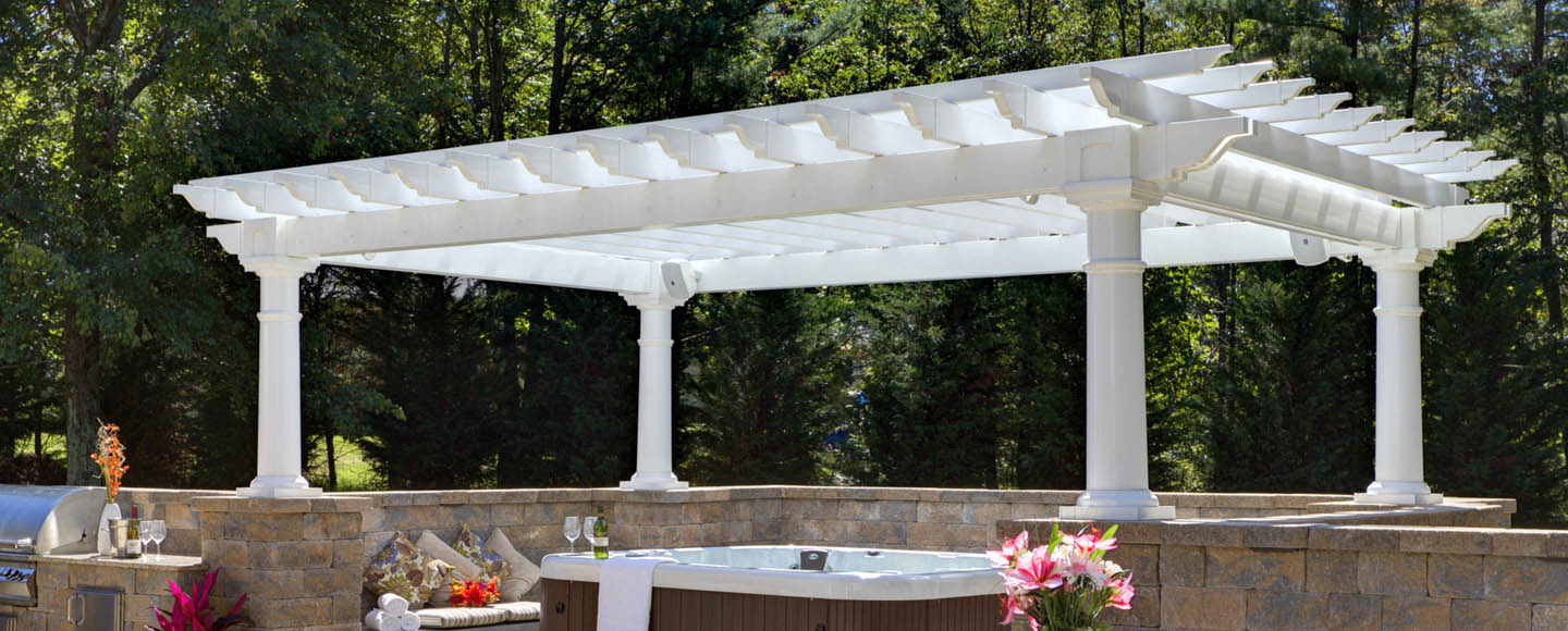 Baldwin Vinyl Pergolas